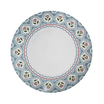 Boho Floral Porcelain Dinner Plate - Multi