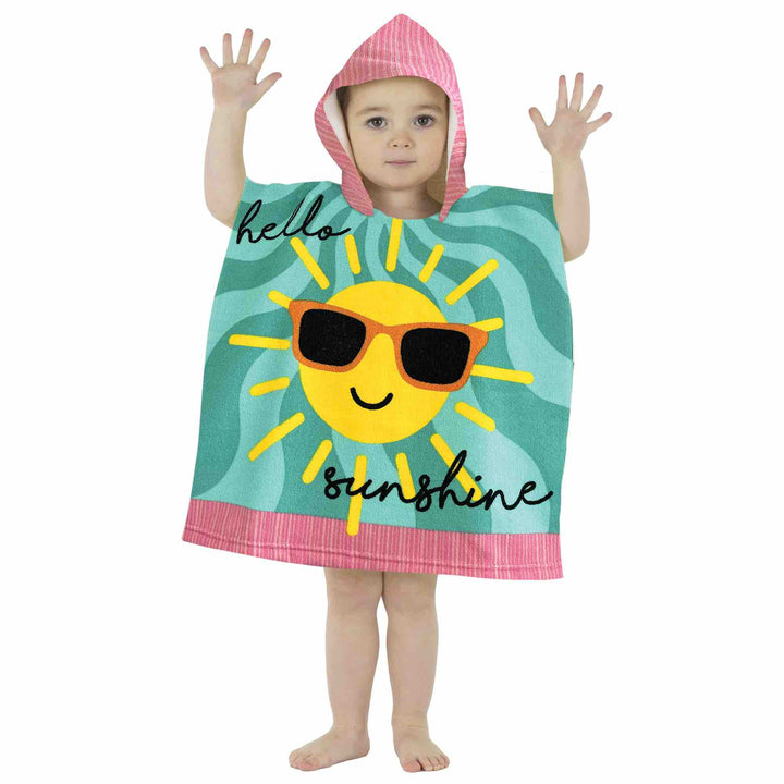 Kids Hooded Poncho Pal Robe (1 -3 Years) - Williamsons Factory Shop