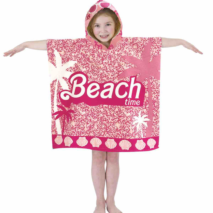 Kids Hooded Poncho Pal Robe (3+ Years) - Williamsons Factory Shop