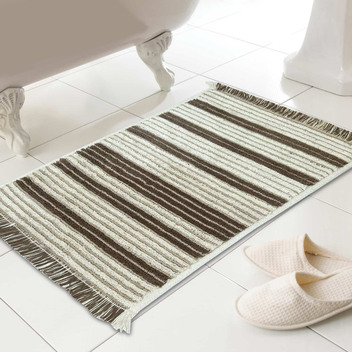 Meta Bath Mat - Natural