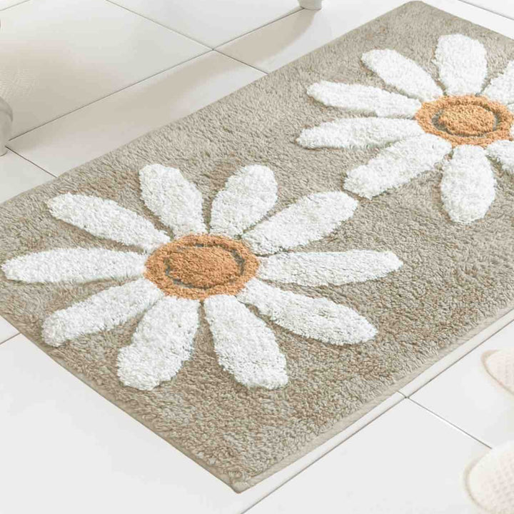 Fluer Bath Mat - Natural - Williamsons Factory Shop