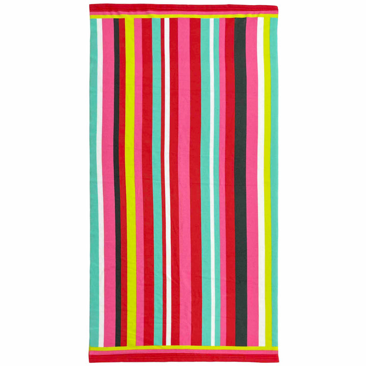 Alfresco Microfibre Beach Towel - Pink - Williamsons Factory Shop
