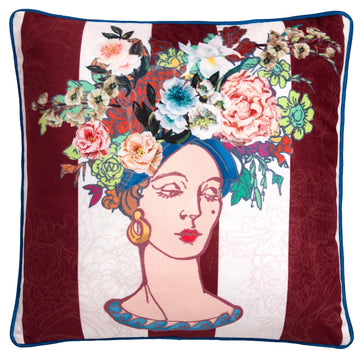 Laurence Llewelyn-Bowen Bouquet Lady Cushion - Multi