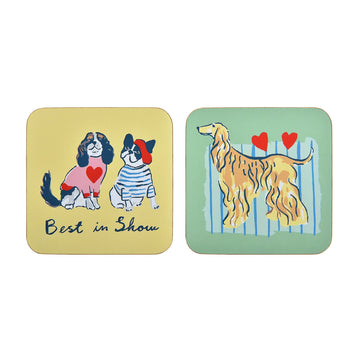 Best In Show Coasters 4 Pack - Multi