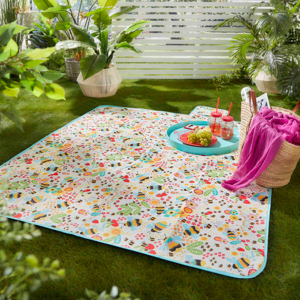 Fusion Buzzy Bee Picnic Blanket - Williamsons Factory Shop
