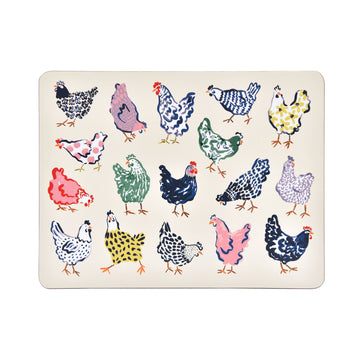 Chick Chicken Placemat 4 Pack - Yellow