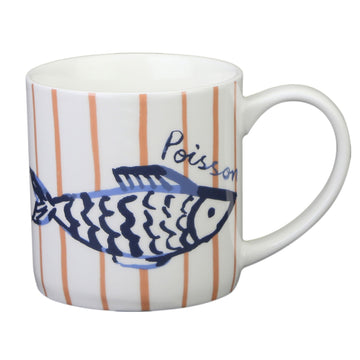 Catch of the Day Bone China Mug - Multi