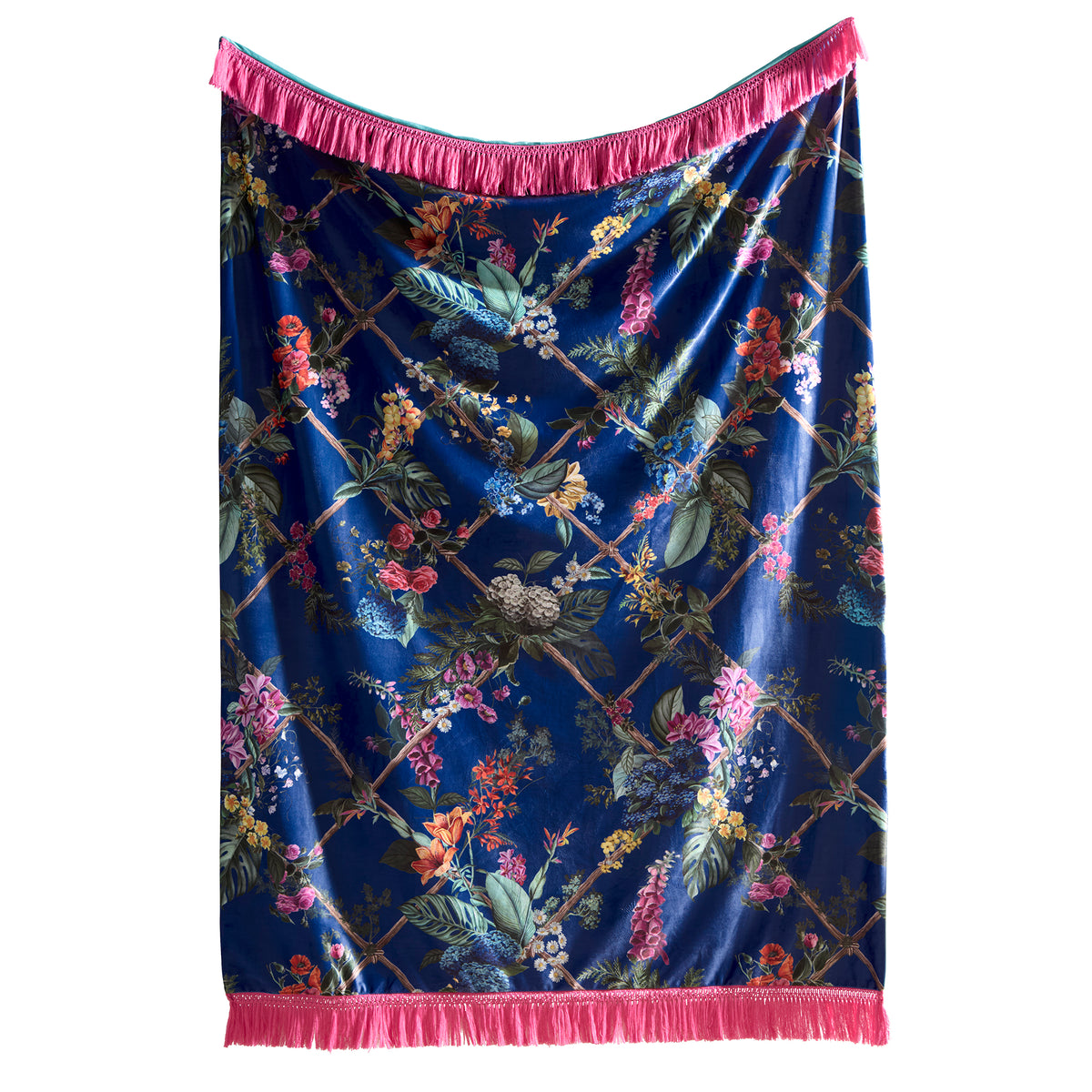 Laurence Llewelyn-Bowen Cotswold Fantasia Throw - Navy