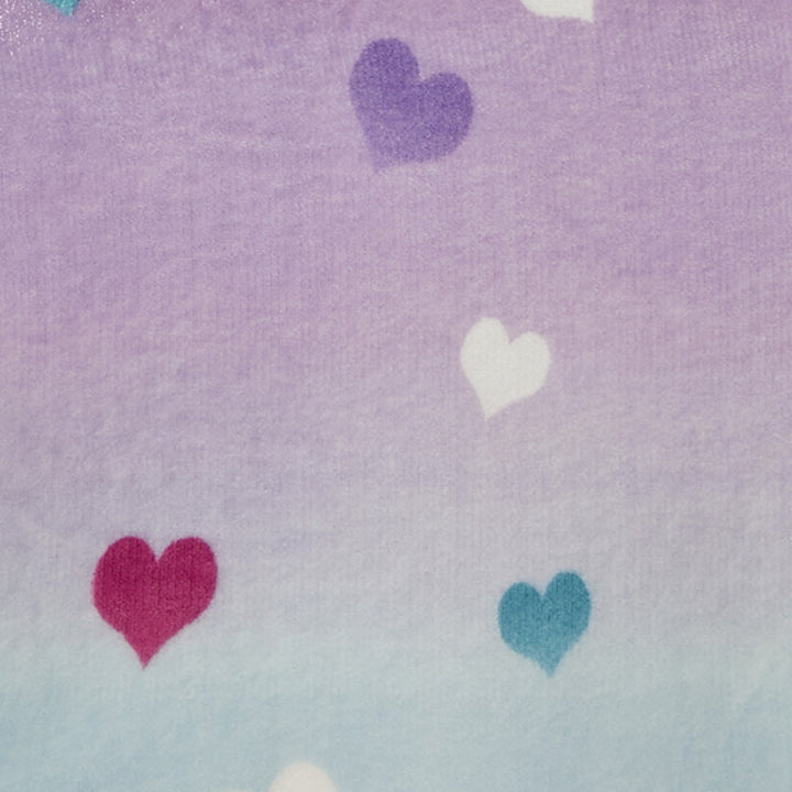 Bedlam Cosy Ombre Heart Duvet Cover Set - Multi - Williamsons Factory Shop