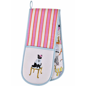 Cool Cats Double Oven Glove - Multi