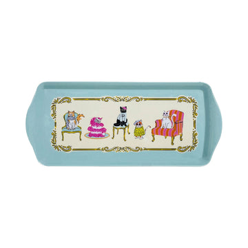 Cool Cats Small Serving Tray - Multi