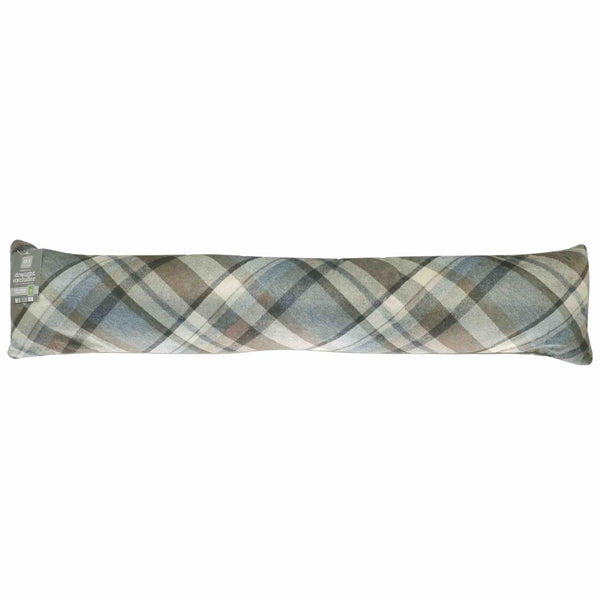 Printed Draught Excluder - Check - Williamsons Factory Shop