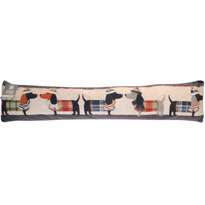Printed Draught Excluder - Dogs - Williamsons Factory Shop