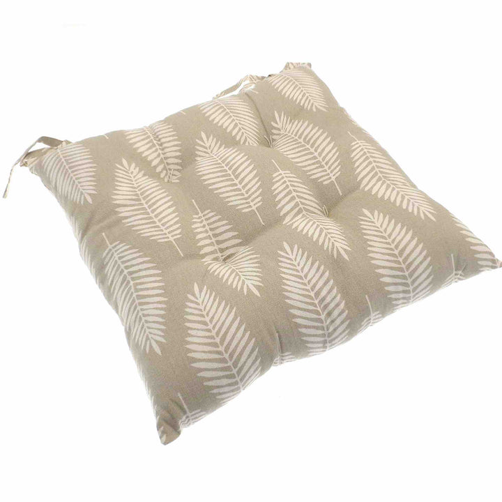 Leaves Seat Pad - Natural - Williamsons Factory Shop