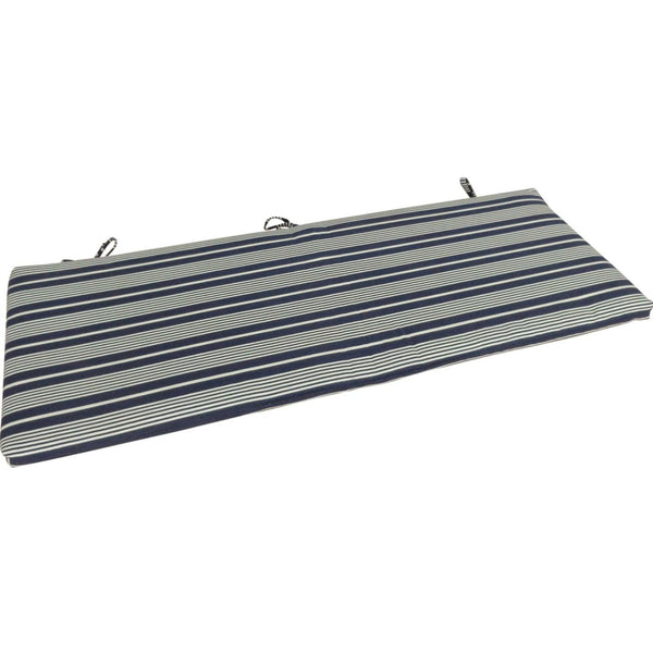 Nautical Stripe Bench Cushion - Williamsons Factory Shop
