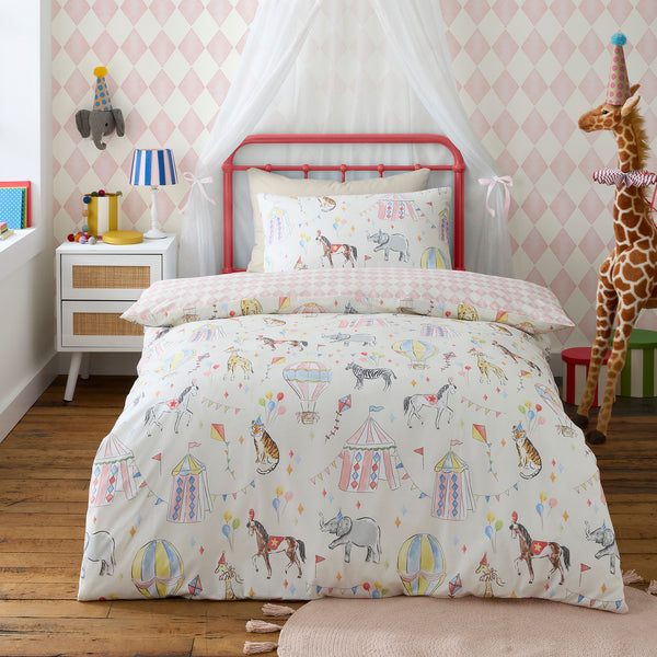 Bedlam Circus Time Duvet Cover Set - Multi