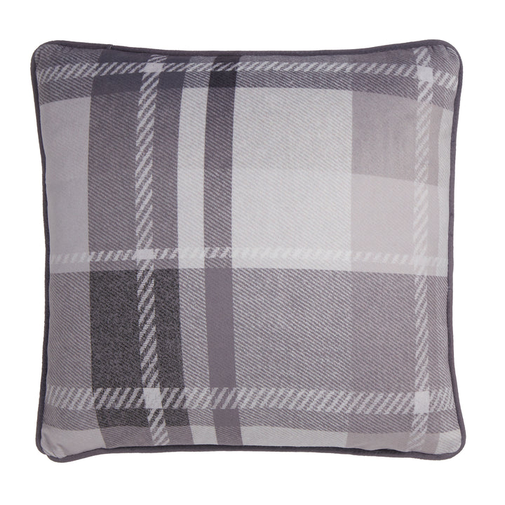 D & D Lodge Colville Hedgehog Cushion - Grey - Williamsons Factory Shop