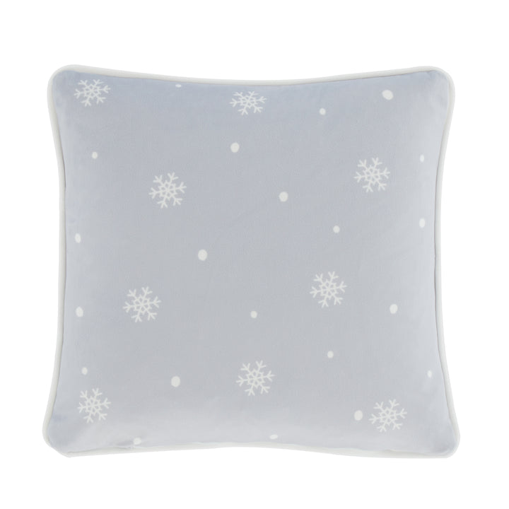 Fusion Christmas Woodland Animals Cushion - Red - Williamsons Factory Shop