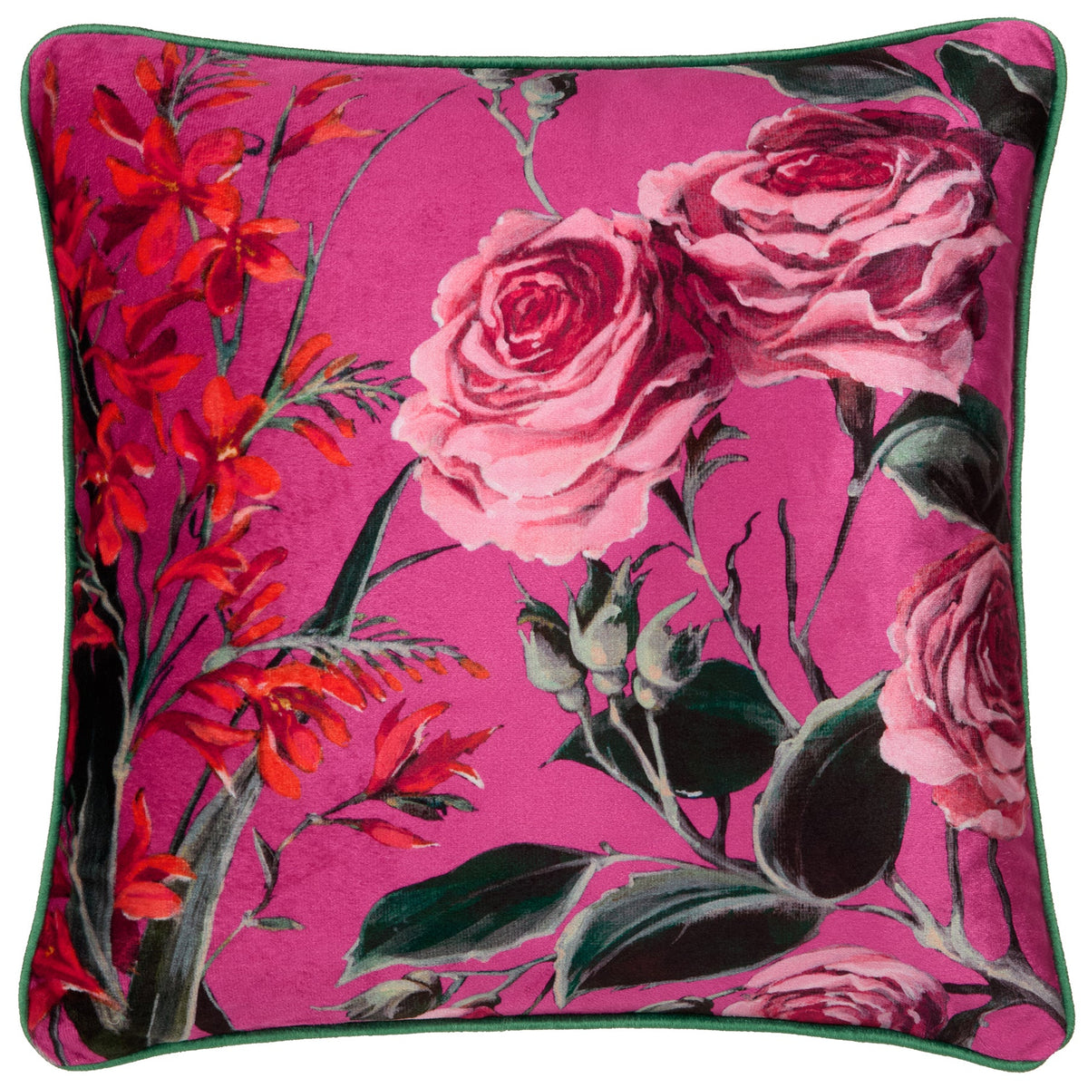 Laurence Llewelyn-Bowen Cotswold Fantasia Dawn Cushion - Pink