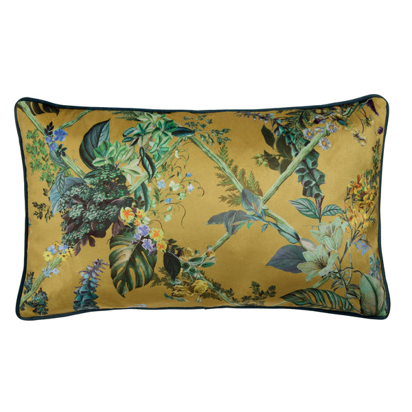 Laurence Llewelyn-Bowen Cotswold Fantasia Dawn  Velvet Cushion - Gold