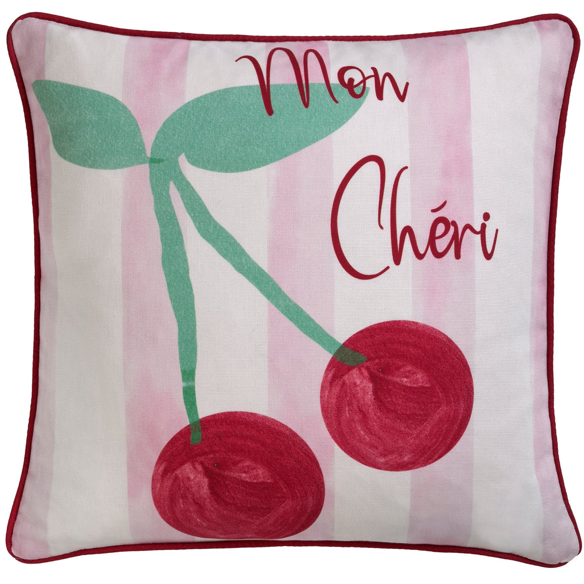 Fusion Cherry Cushion - Pink