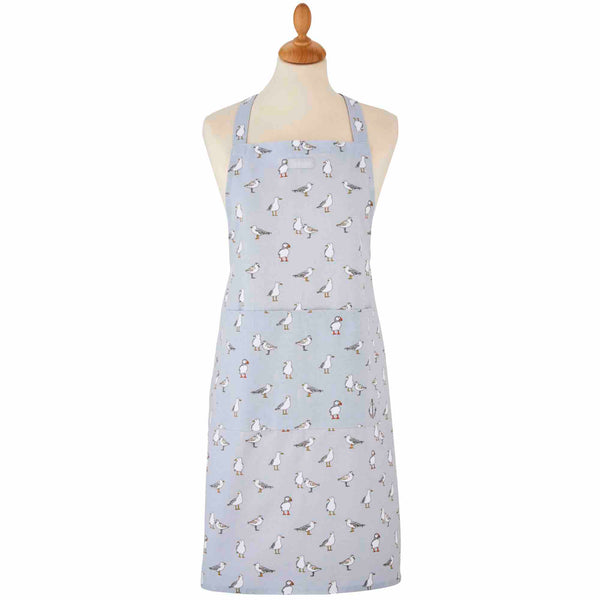 Coastal Birds Cotton Apron - Williamsons Factory Shop