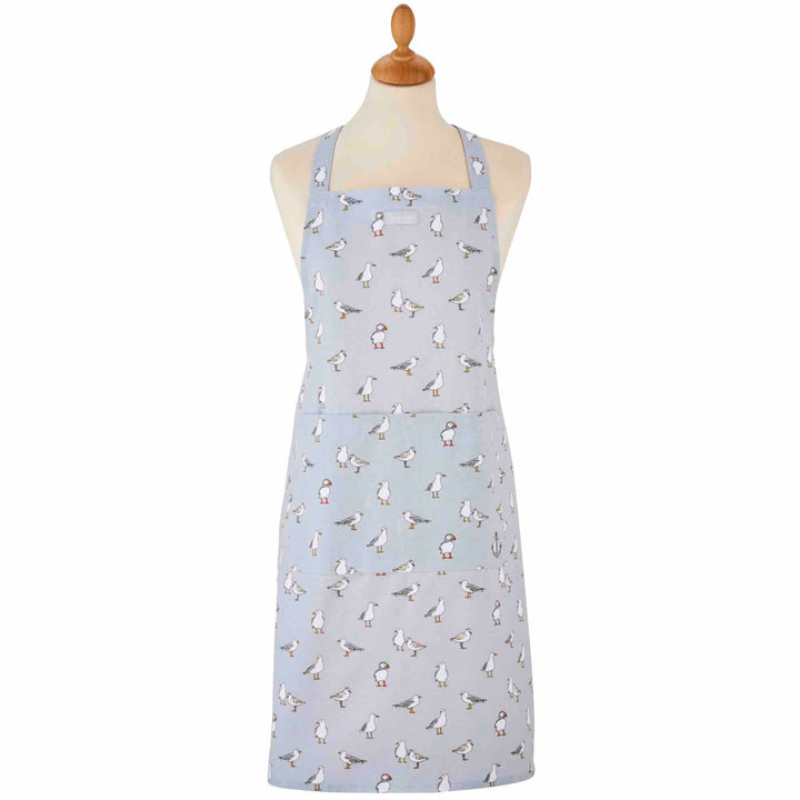 Coastal Birds Cotton Apron - Williamsons Factory Shop