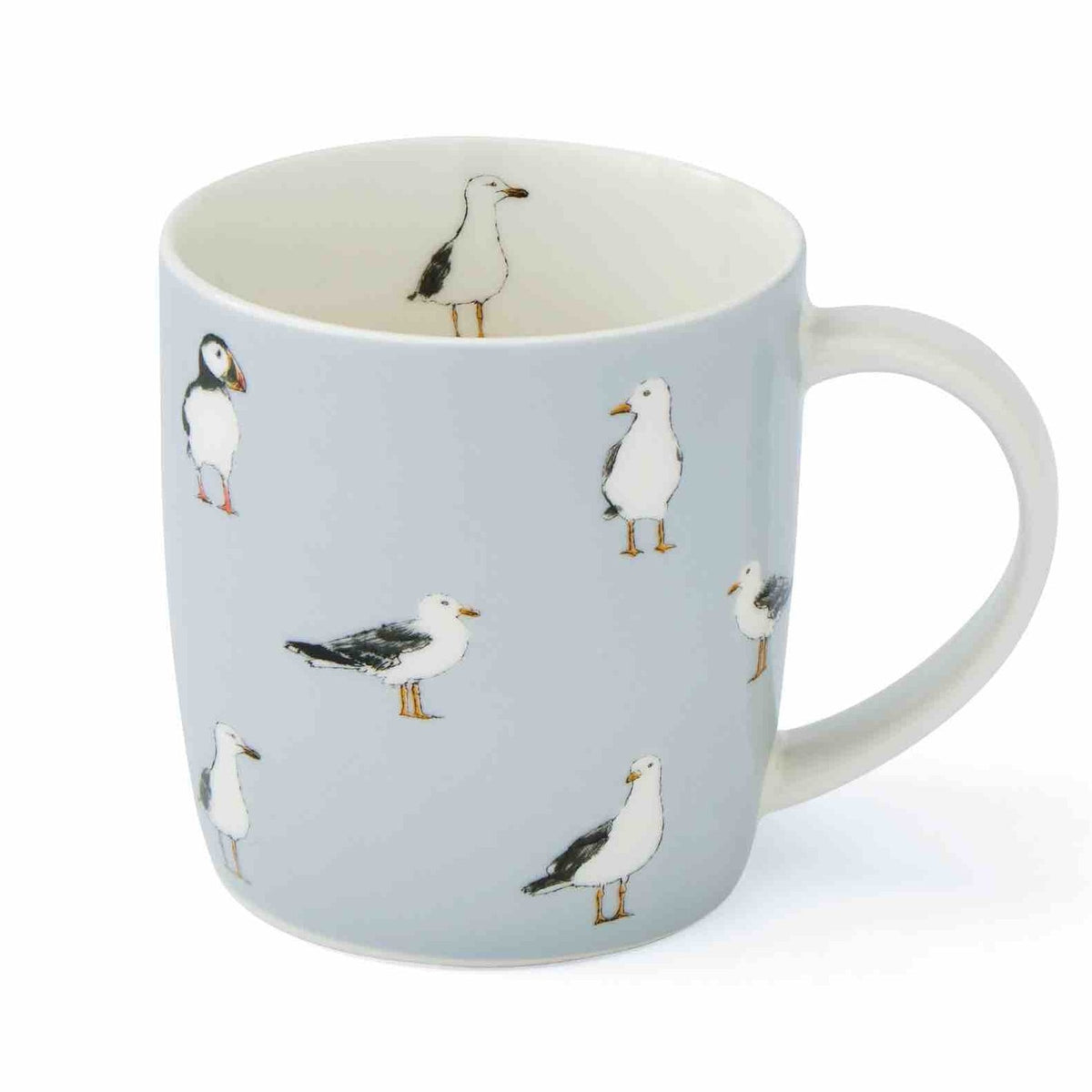 Coastal Birds Barrel Mug - Williamsons Home