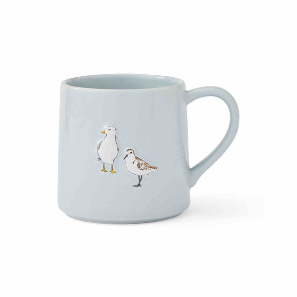 Coastal Birds Reverse Conical Mug - Williamsons Factory Shop