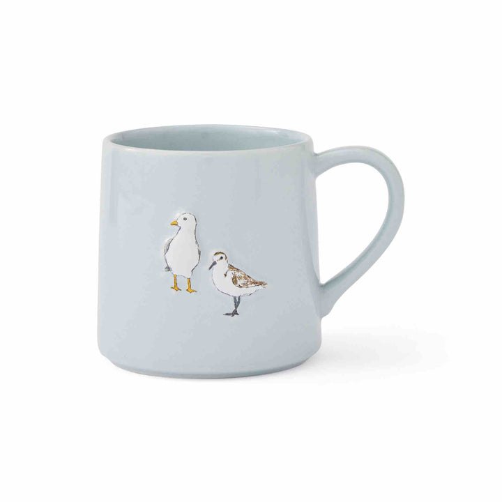Coastal Birds Reverse Conical Mug - Williamsons Factory Shop