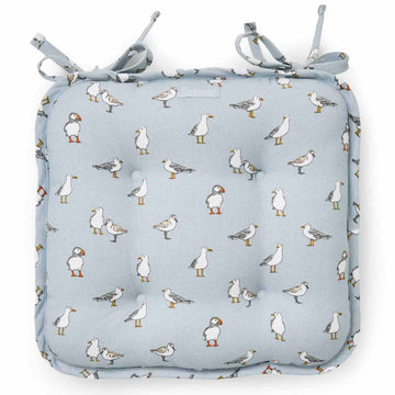 Coastal Birds Seat Pad - Williamsons Home