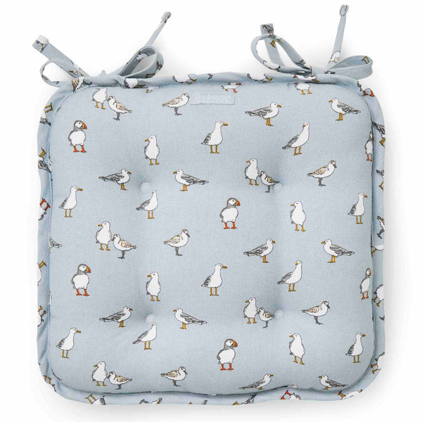 Coastal Birds Seat Pad - Williamsons Factory Shop