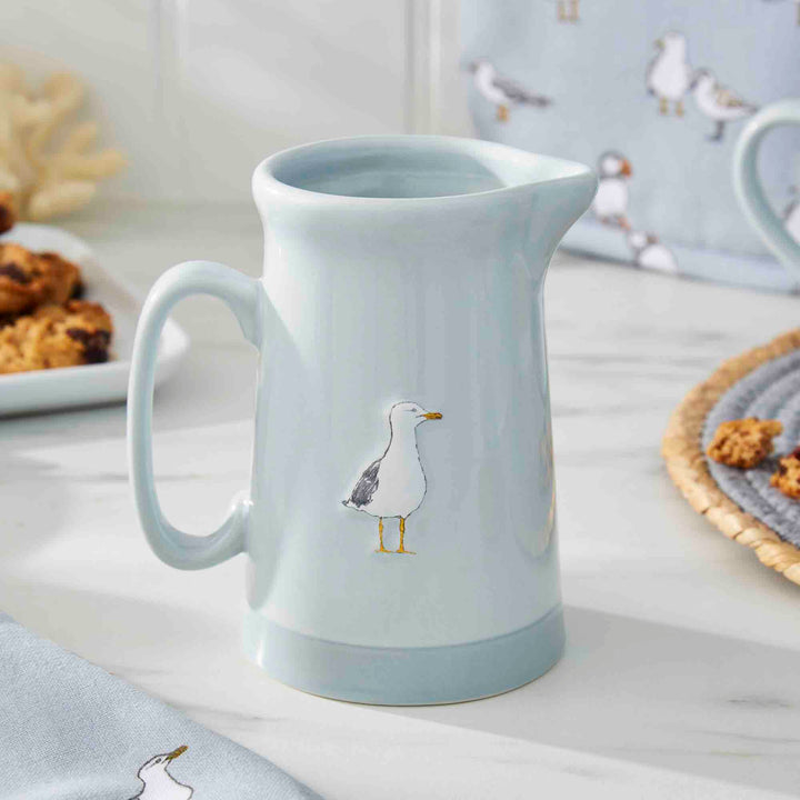 Coastal Birds Small Ceramic Jug - Williamsons Factory Shop