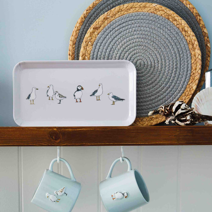 Coastal Birds Tray - Williamsons Factory Shop