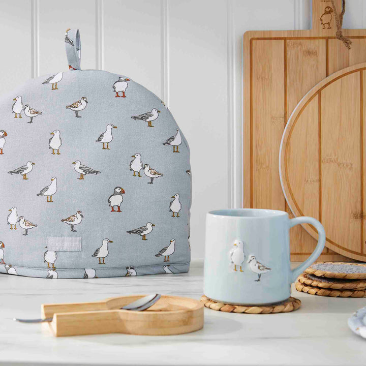 Coastal Birds Large Bamboo Spoon Rest - Williamsons Factory Shop
