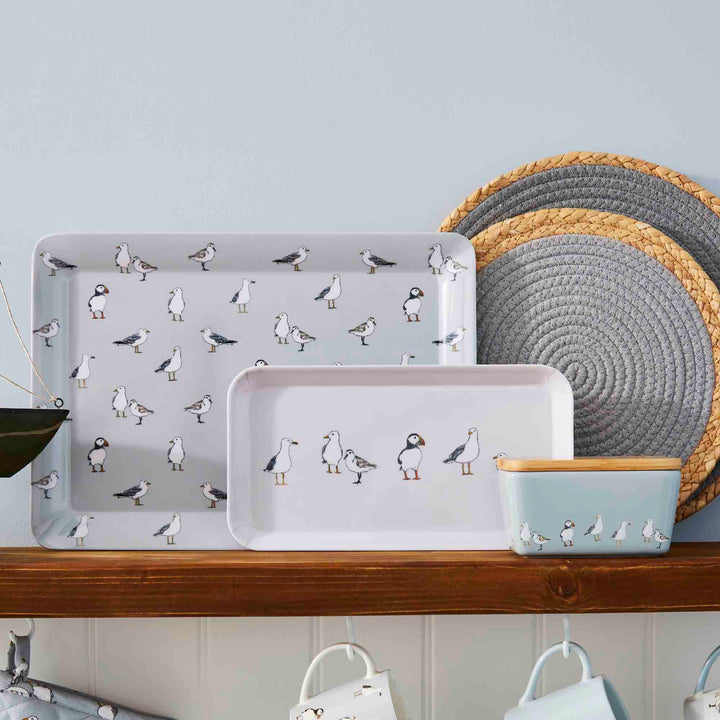Coastal Birds Tray - Williamsons Factory Shop