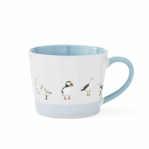 Coastal Birds Conical Mug - Williamsons Factory Shop