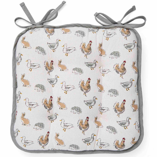 Country Animals Seat Pad - Williamsons Factory Shop