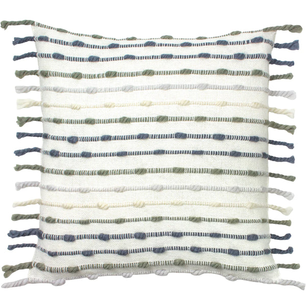 Furn Dhadit Stripe Cushion Cover - Grey