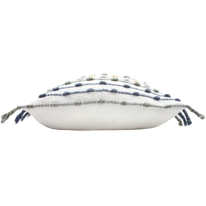 Furn Dhadit Stripe Cushion Cover - Grey - Williamsons Factory Shop