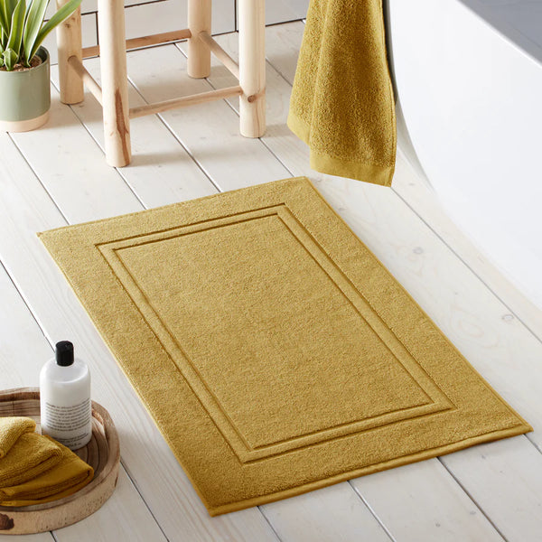 Drift Home Abode Eco Bath Mat - Ochre