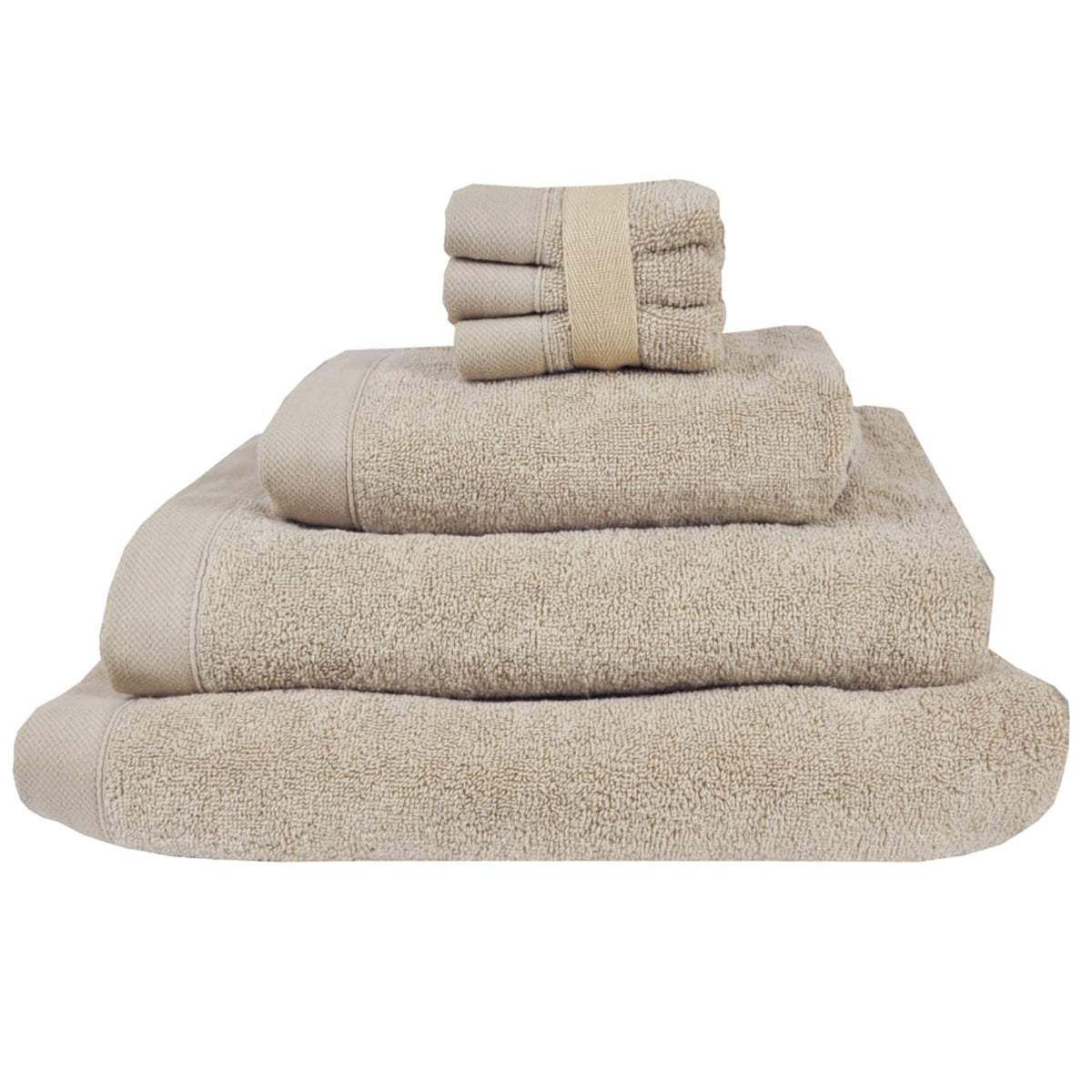 Drift Home Abode Eco Hand Towel - 2 Pack 50 x 90cm Natural