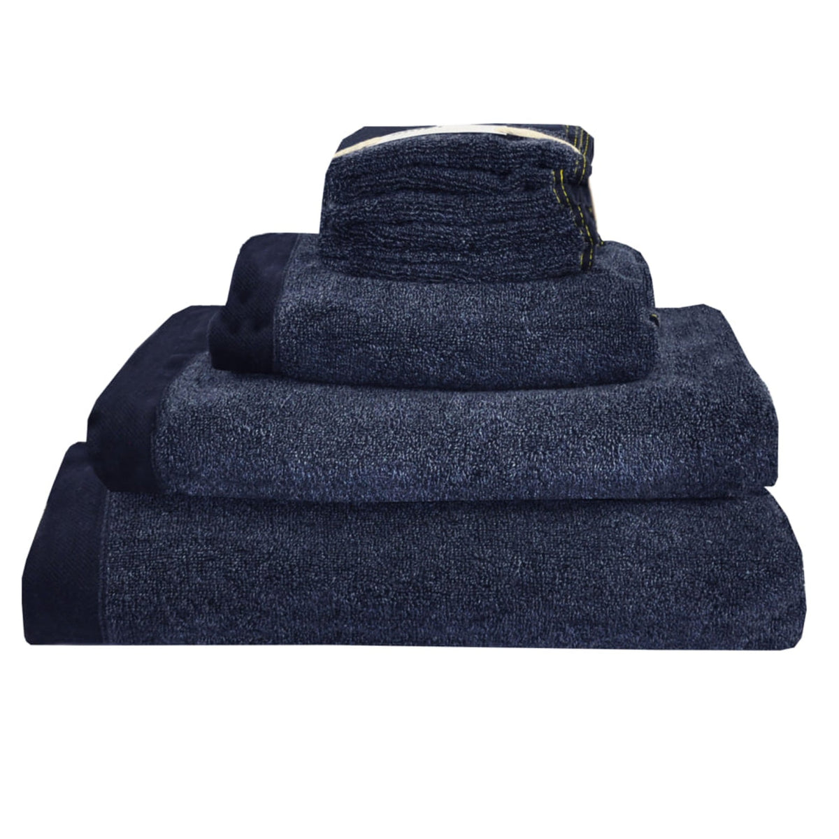 Drift Home Abode Eco Hand Towel - Navy