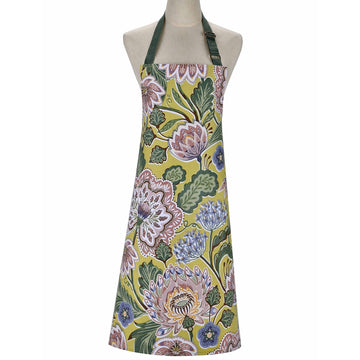 Emmeline Cotton Apron - Green