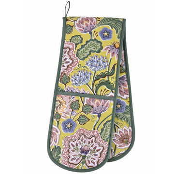 Emmeline Double Oven Glove - Green