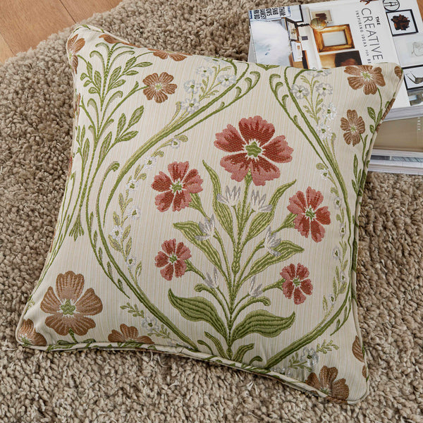 Curtina Estelle Cushion - Natural - Williamsons Factory Shop