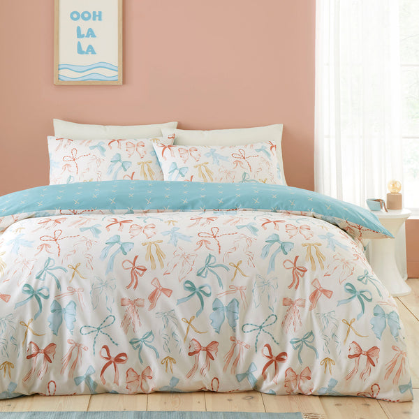 Fusion Evelyn Reversible Duvet Cover Set - Multi