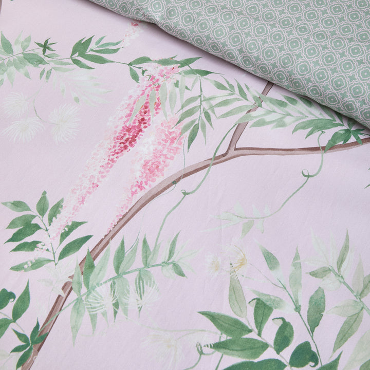 Soiree Enya Duvet Cover Set - Pink - Williamsons Factory Shop