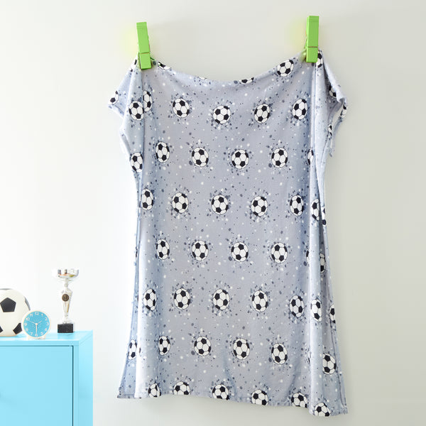Bedlam Football Throw - Grey - Williamsons Factory Shop