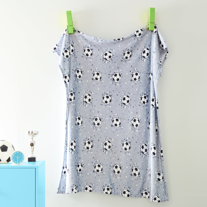 Bedlam Football Throw - Grey - Williamsons Factory Shop